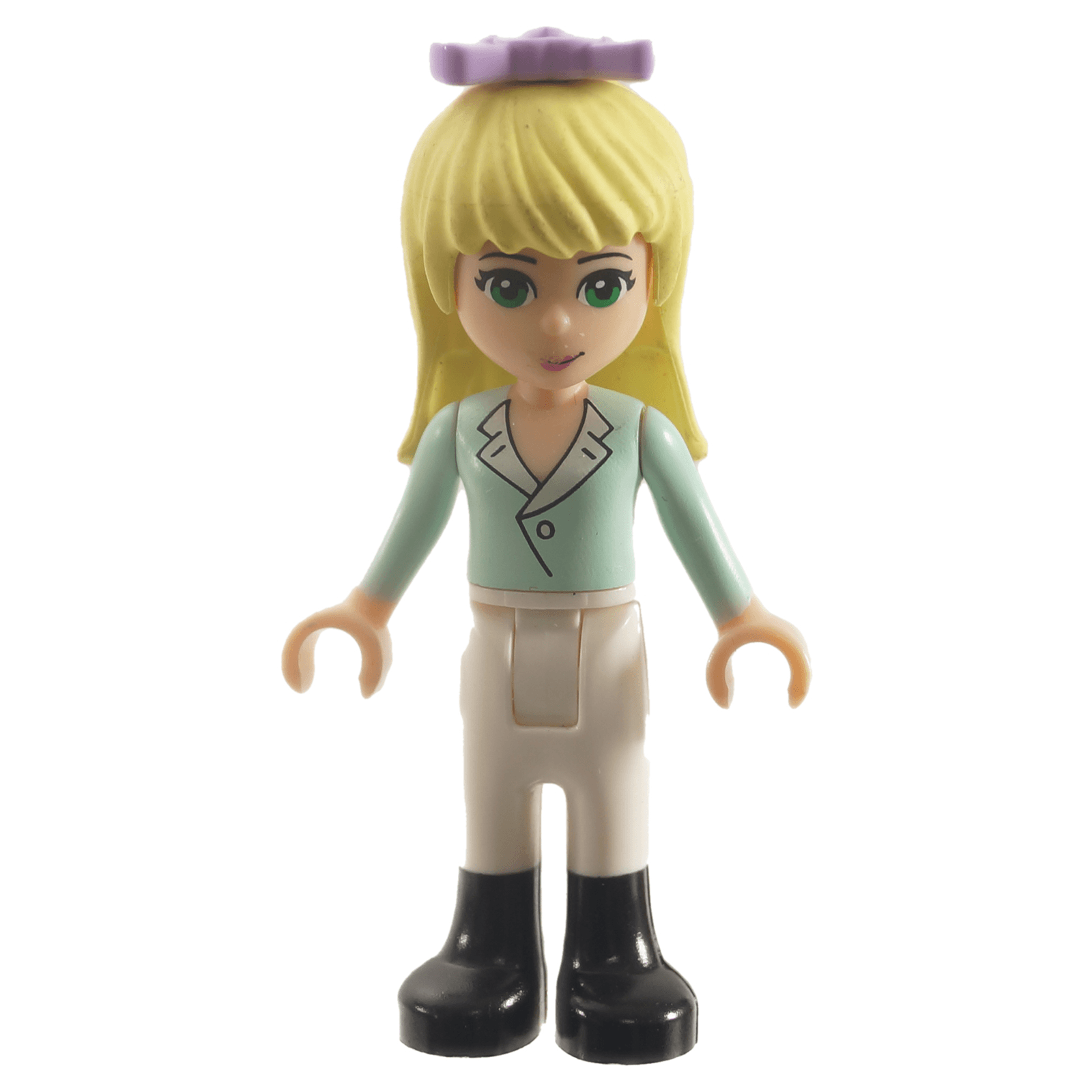 LEGO Friends Stephanie mini doll frnd0068 jacket top white trousers