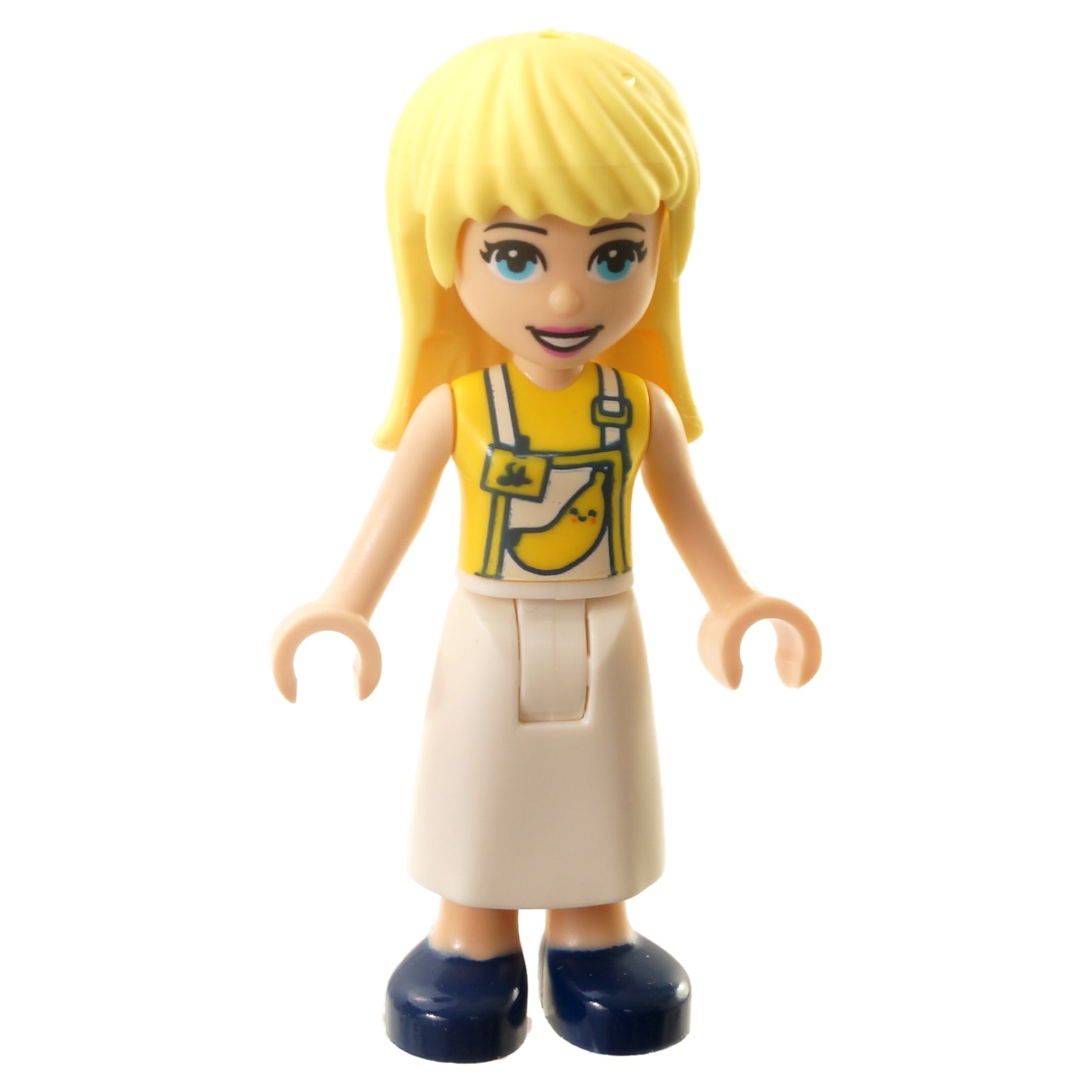 LEGO Stephanie minifigure frnd0355 with yellow top and white apron
