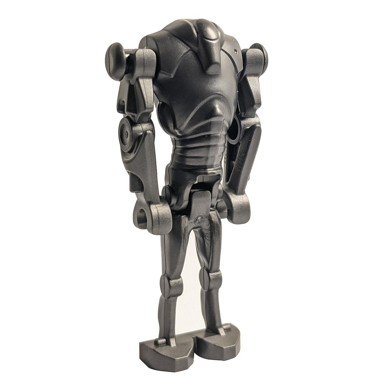 LEGO Star Wars Super Battle Droid minifigure (sw1321), the modern version with narrow head and detailed chest indent.