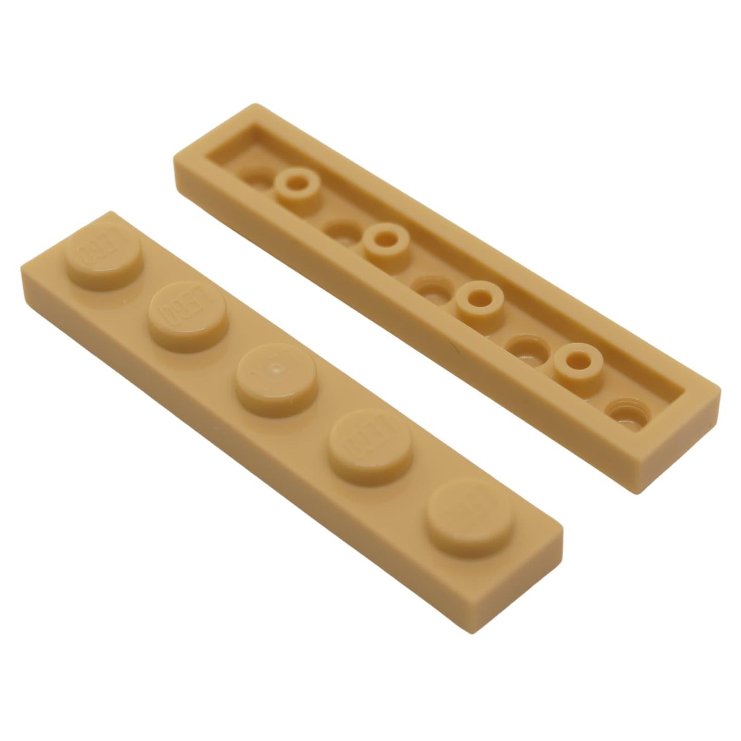 Placa LEGO 1 x 5 78329 parte plana de construcción con cinco studs vista superior