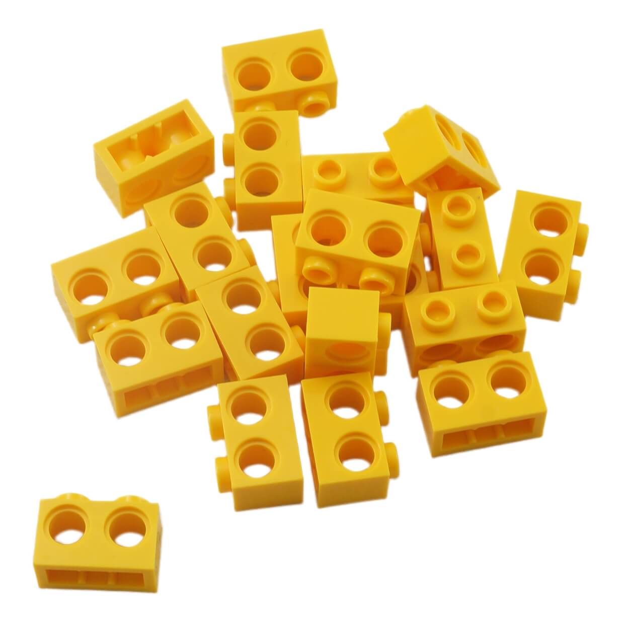 LEGO Technic Brick 1 x 2 with Holes 32000 Yellow