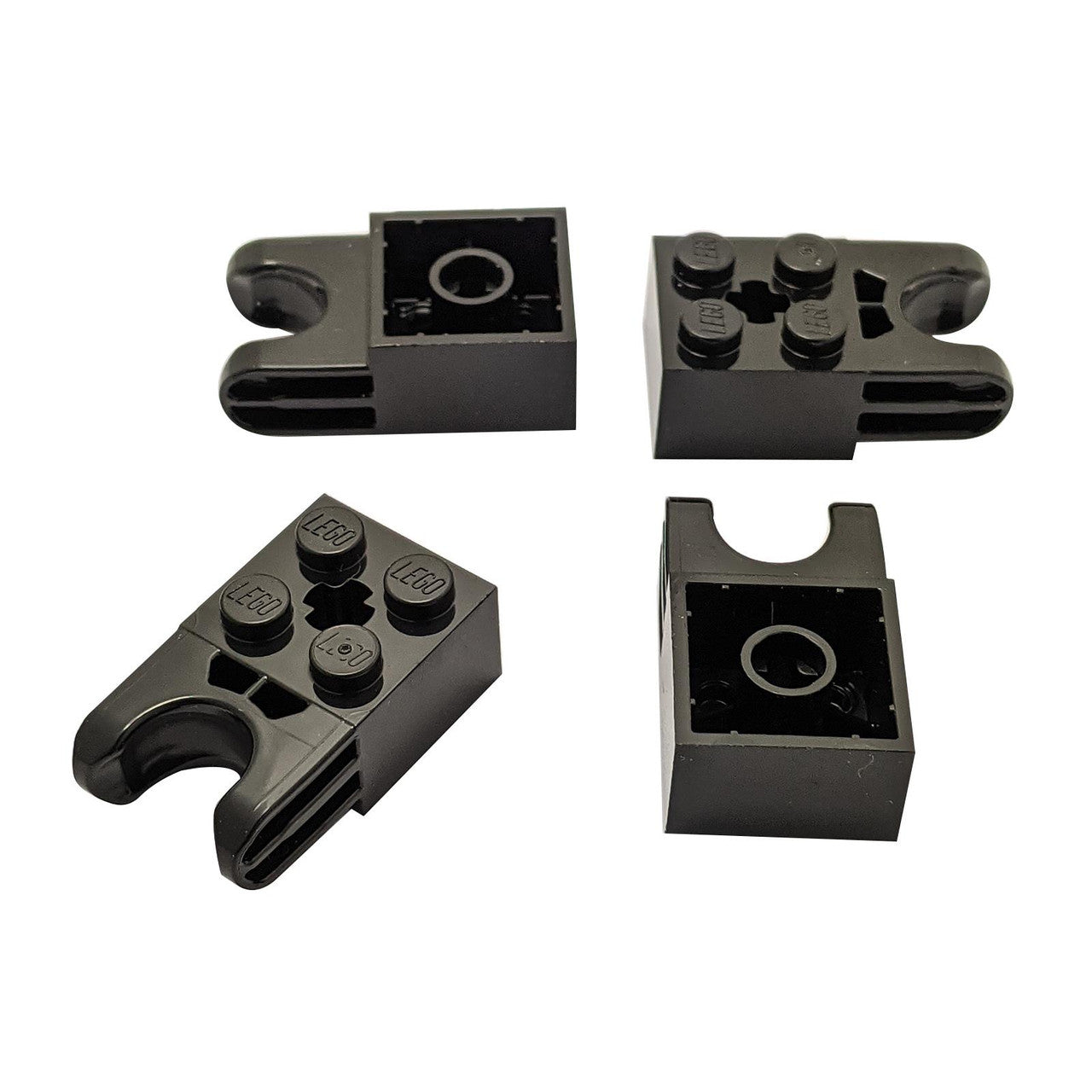LEGO Technic Brick Modified 2 x 2 with Ball Socket and Axle Hole 67696 black