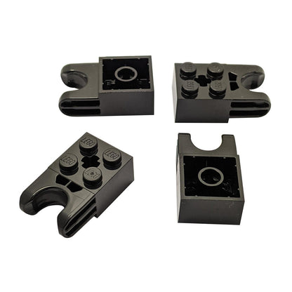LEGO Technic Brick Modified 2 x 2 with Ball Socket and Axle Hole 67696 black