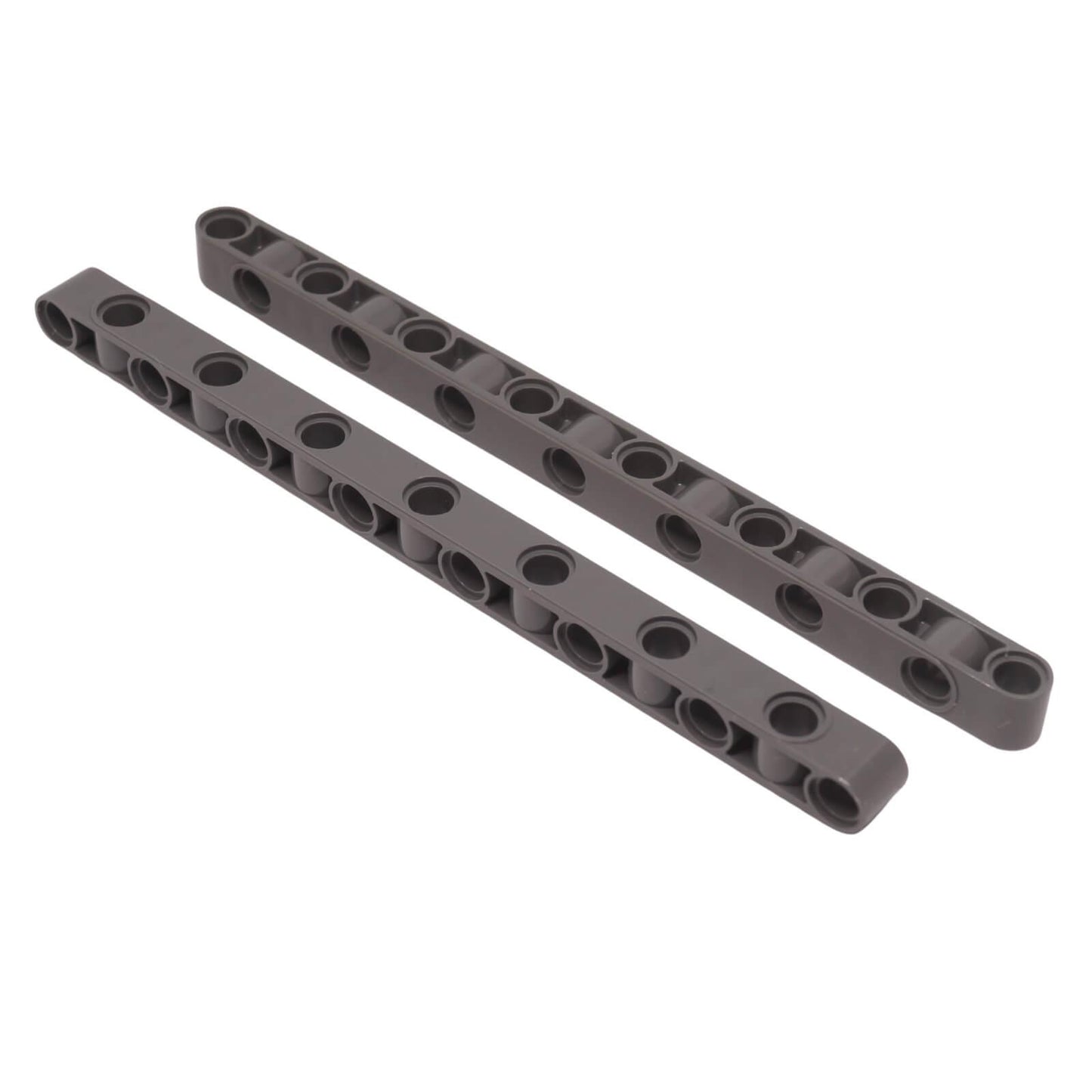 LEGO Technic 1 x 15 thick liftarm beam with perpendicular holes (Part 71710) for structural framing.