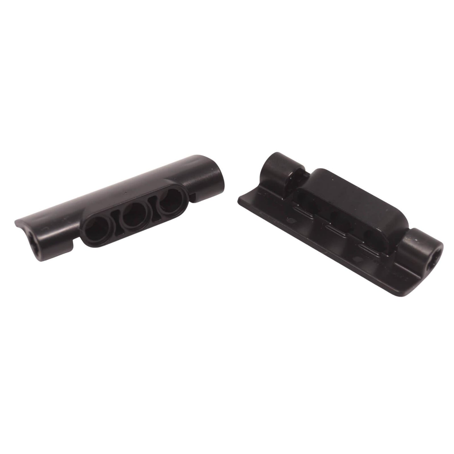 LEGO Technic Panel Curved 2 x 5 x 1 (Part 7101) for vehicle bodywork and smooth fairings in black.