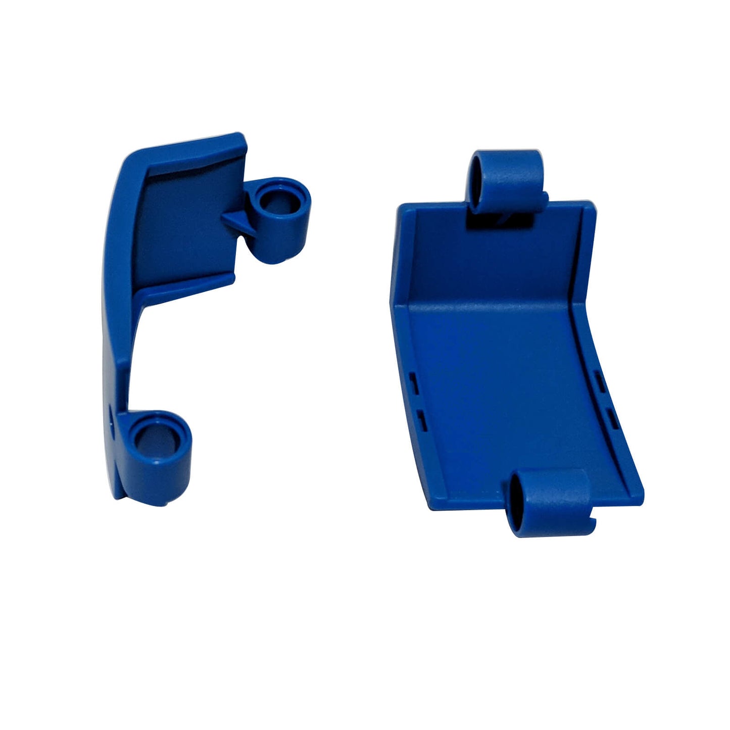 LEGO® Technic curved panel 3 x 5 x 3 in blue, used for bodywork and aerodynamic builds
