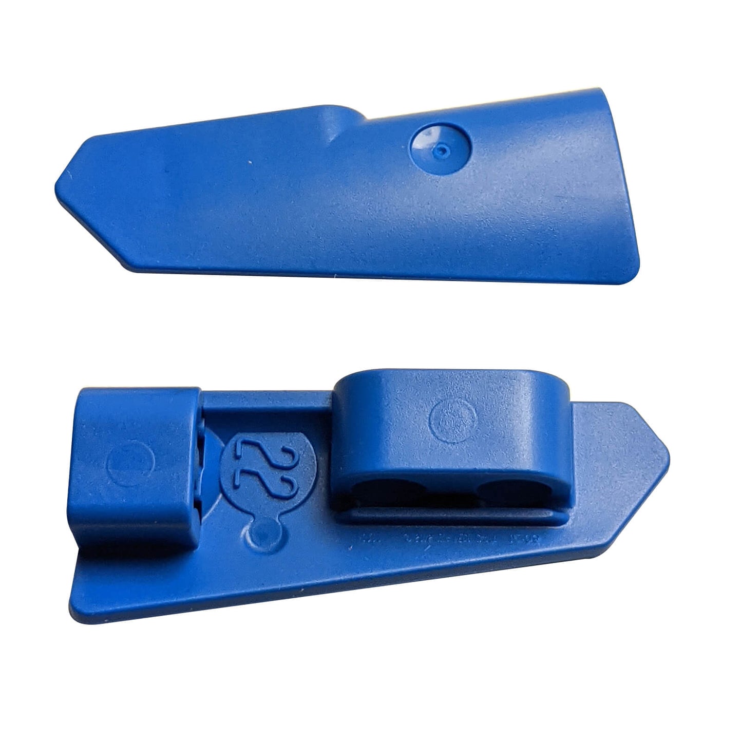 LEGO® Technic panel fairing #22 very small smooth, side A, in blue for streamlined Technic builds
