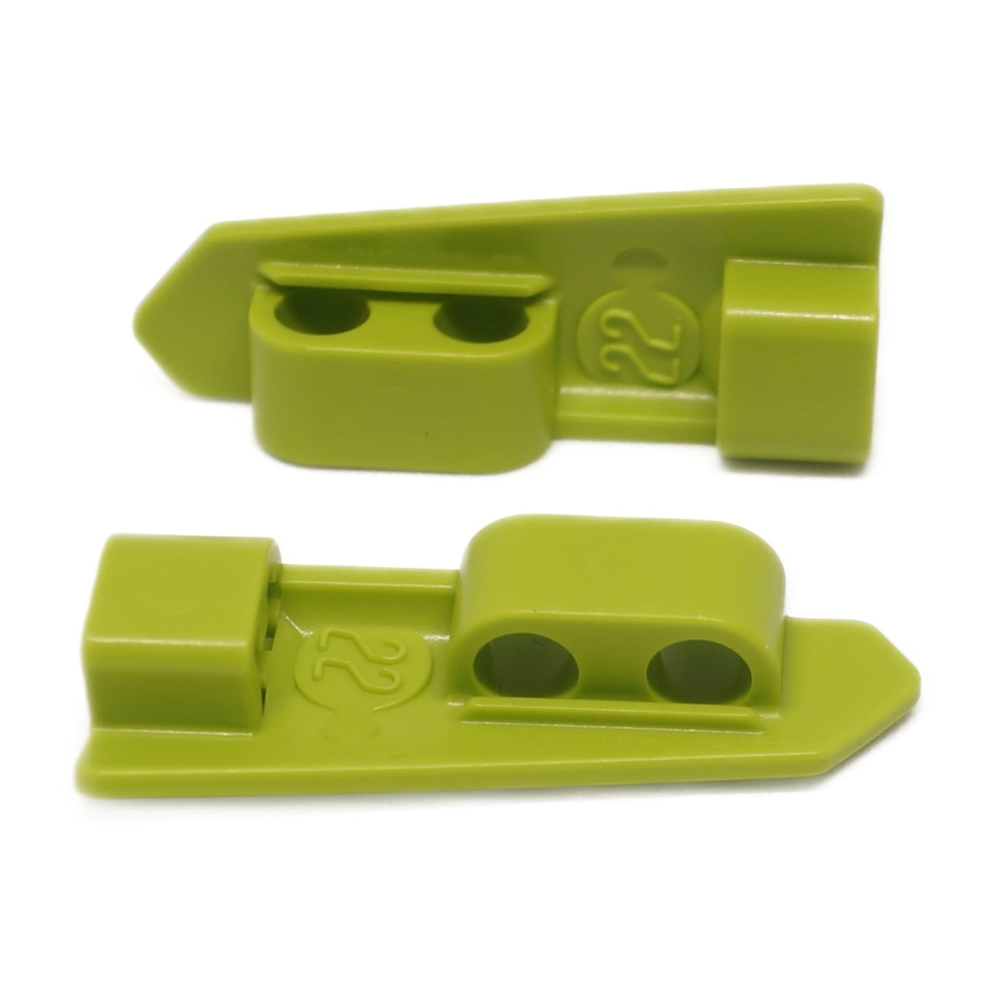 LEGO® Technic panel fairing #22 very small smooth, side A, in lime for streamlined Technic builds
