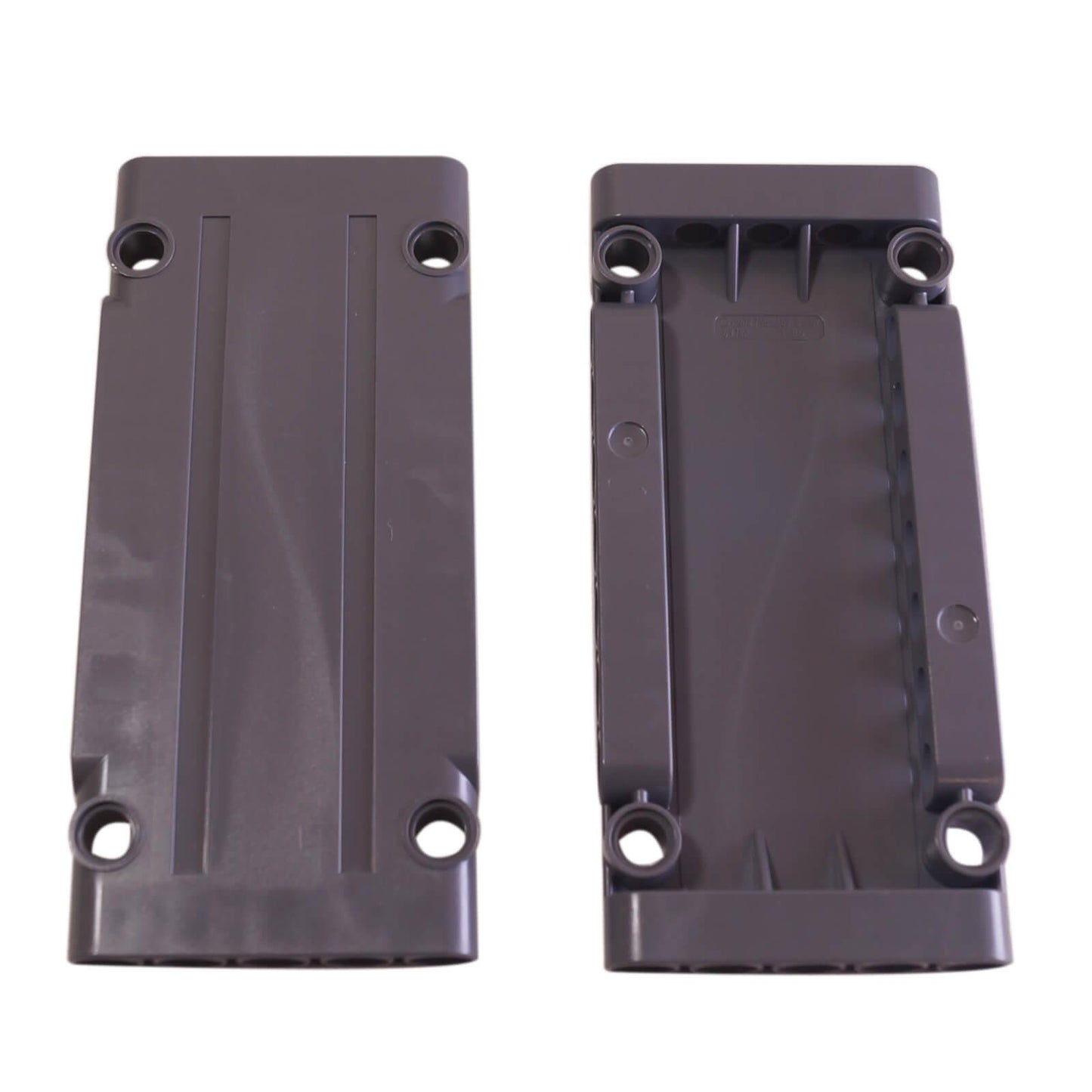 Placa de panel Technic 5x11x1 en gris azulado oscuro, pieza 64782, panel estructural plano utilizado para carrocerías y ensamblajes técnicos
