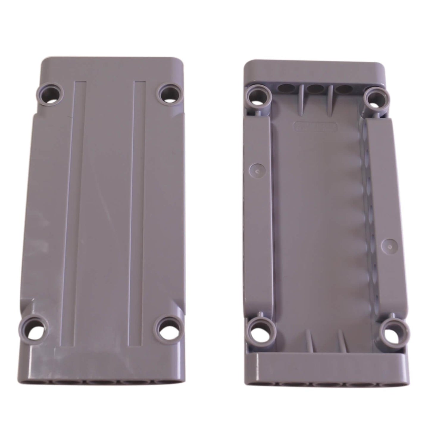 Placa de panel Technic 5x11x1 en gris azulado claro, pieza 64782, panel estructural plano utilizado para carrocerías y ensamblajes técnicos
