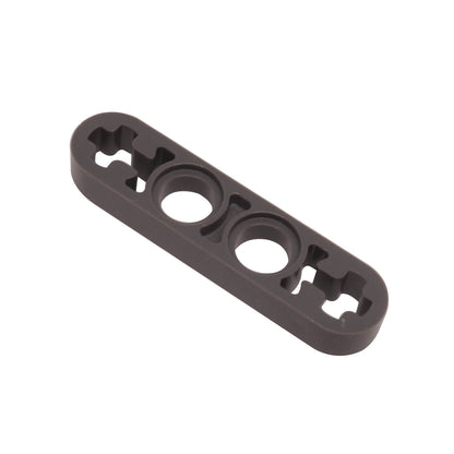 LEGO Technic thin liftarm 1x4 part 32449 with axle holes dark bluish gray