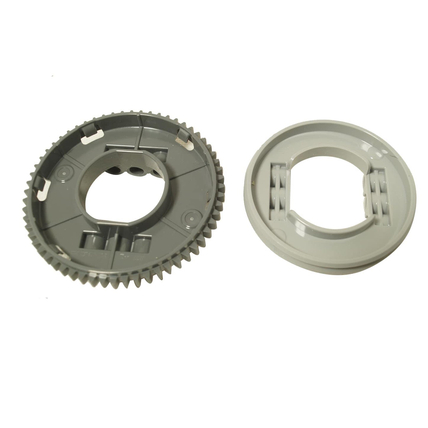 LEGO Technic 60-hampainen kääntöalustakokoonpano tumman siniharmaalla pinnalla ja suorilla hampailla (Osa 18939c05).