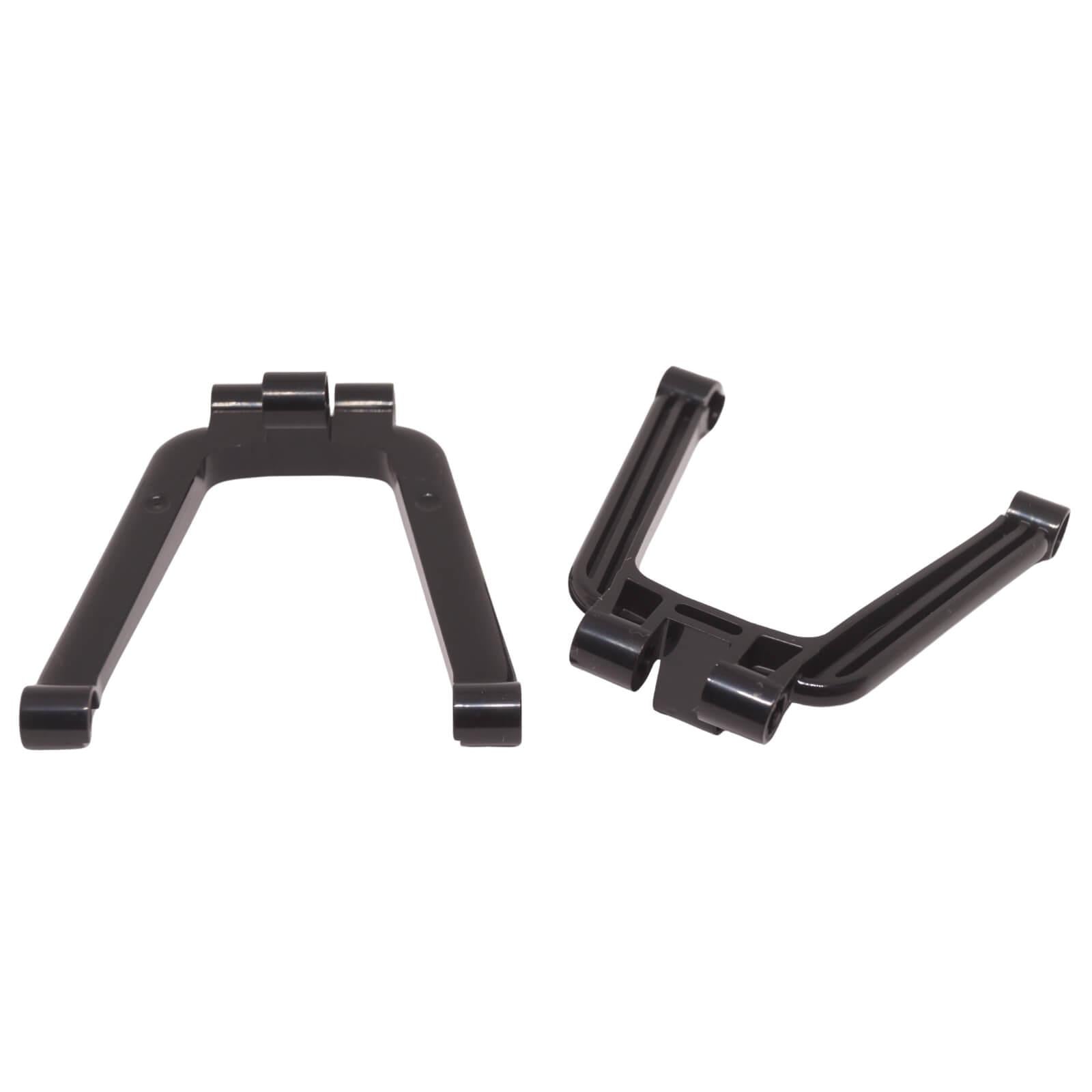 Brazo de suspensión de doble trapecio LEGO Technic (Parte 5780) para sistemas de suspensión de vehículos independientes.
