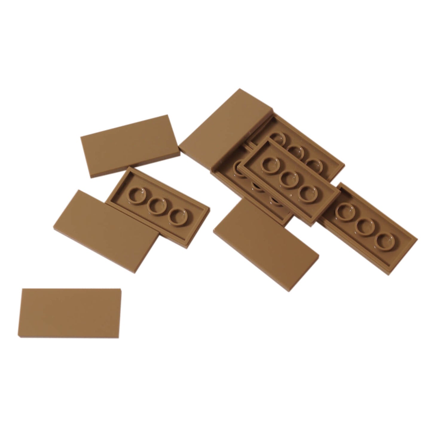 LEGO® Tile 2 x 4 part 87079 dark tan