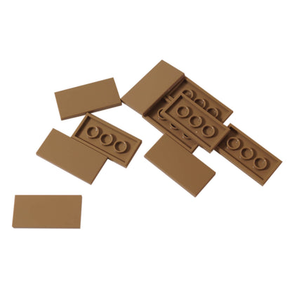 LEGO® Tile 2 x 4 part 87079 dark tan