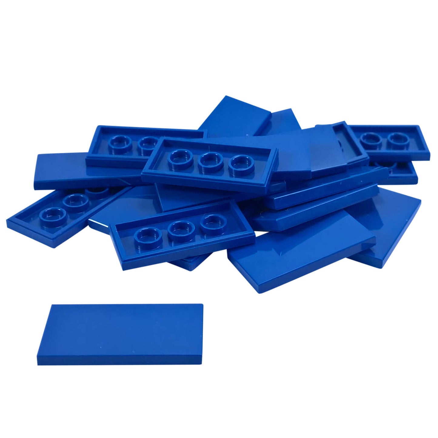 LEGO® Tile 2 x 4 part 87079 blue