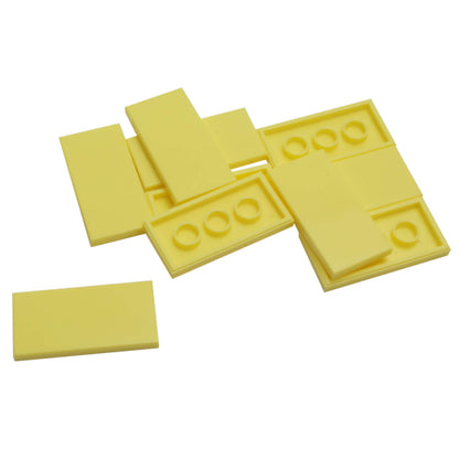 LEGO® Tile 2 x 4 part 87079 bright light yellow