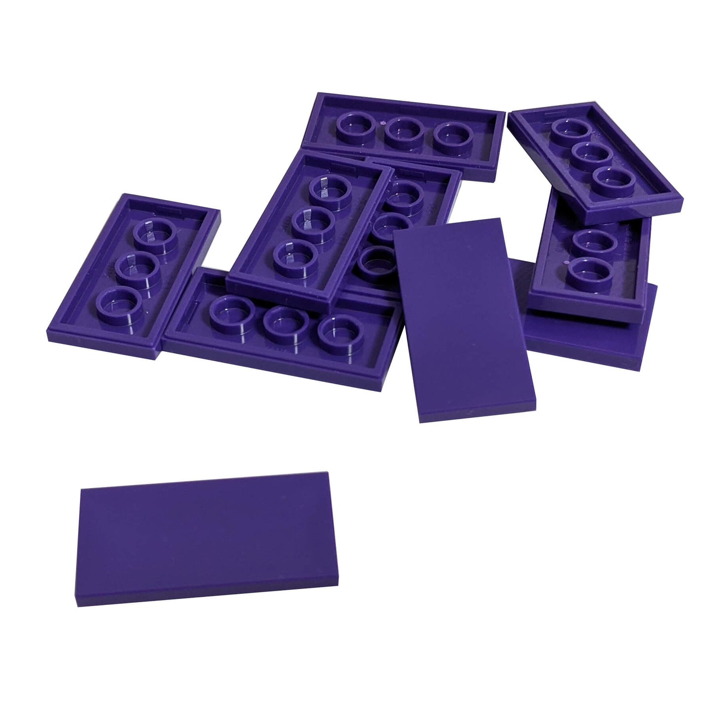 LEGO® Tile 2 x 4 part 87079 dark purple
