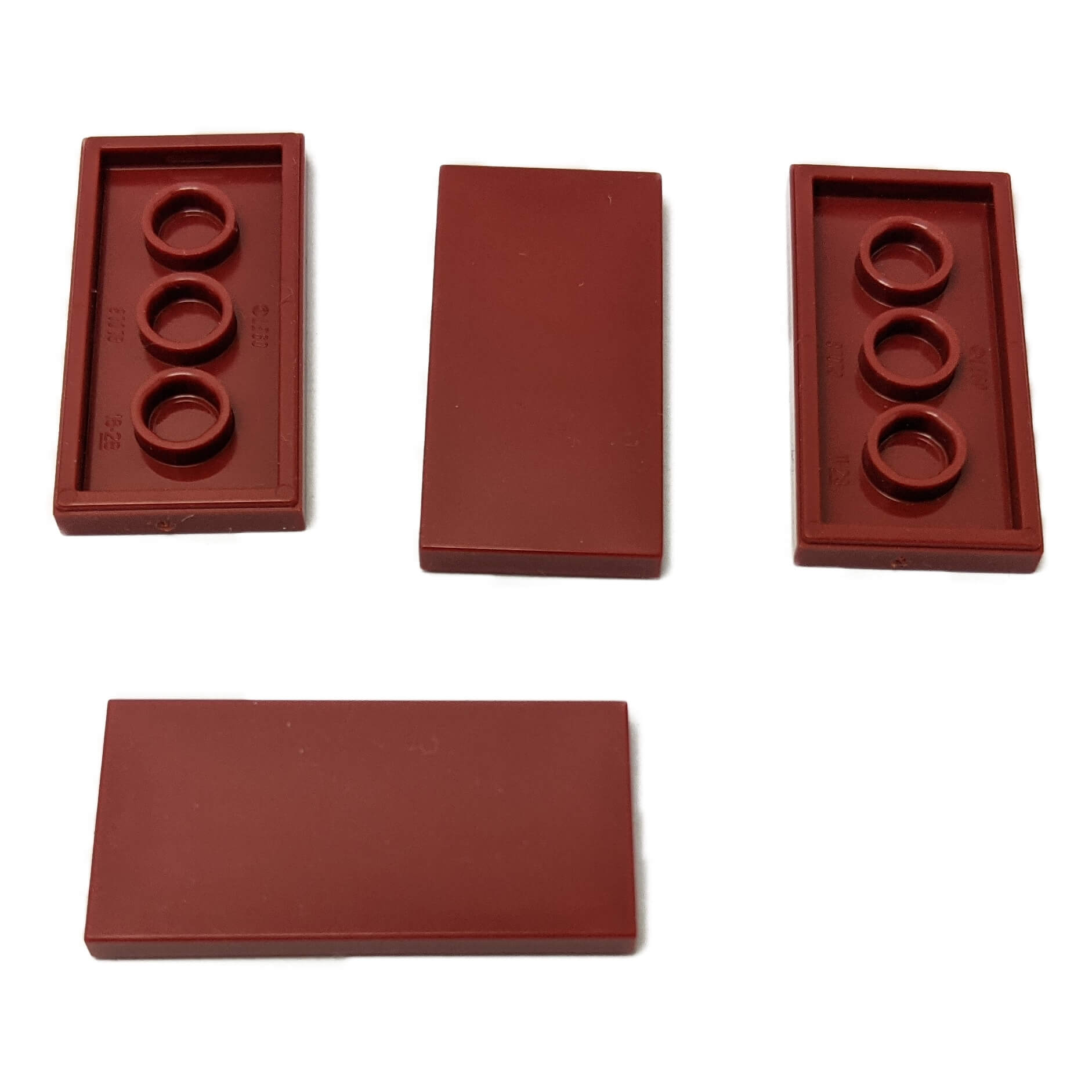 LEGO® Tile 2 x 4 part 87079 dark red