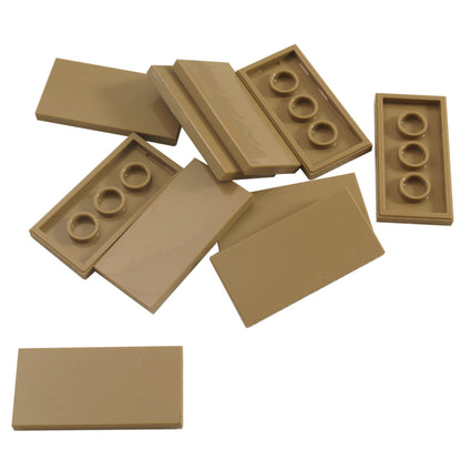 LEGO® Tile 2 x 4 part 87079 dark tan