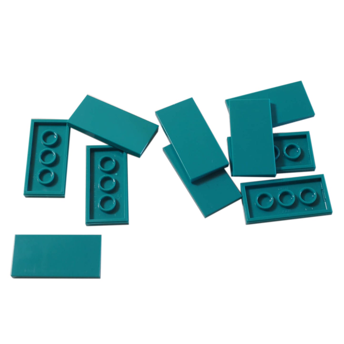 LEGO® Tile 2 x 4 part 87079 dark turquoise