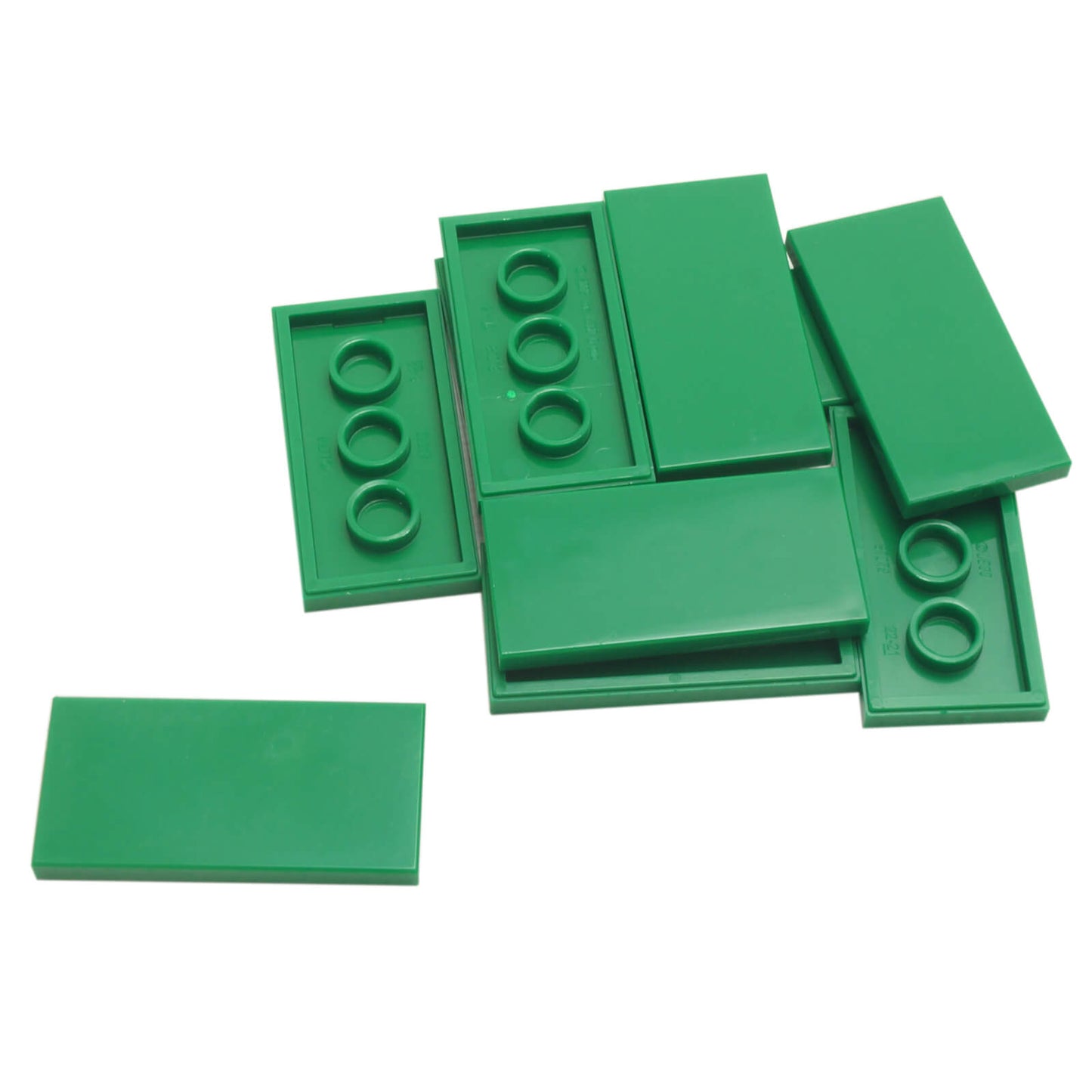 LEGO® Tile 2 x 4 part 87079 green