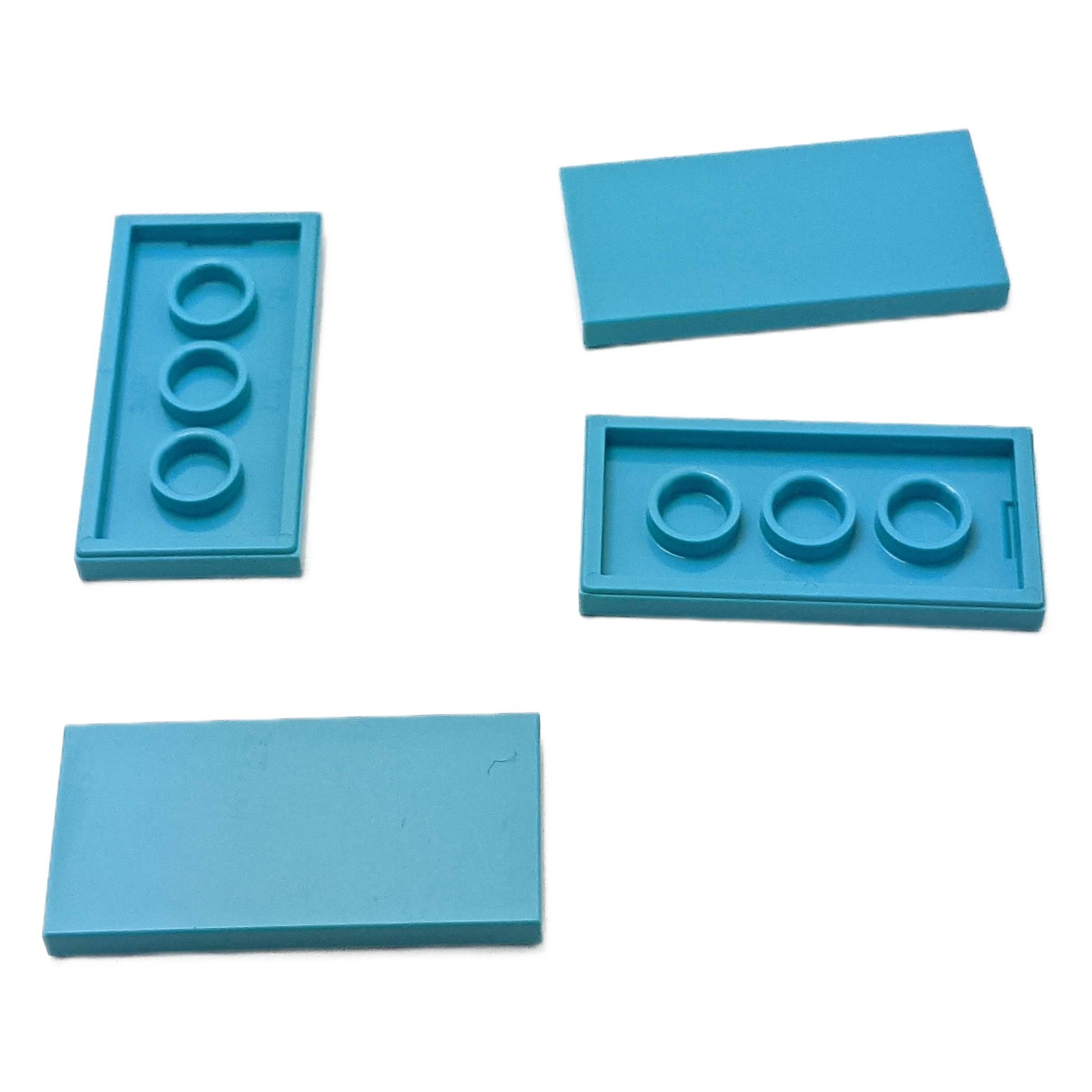 LEGO® Tile 2 x 4 part 87079 medium azure