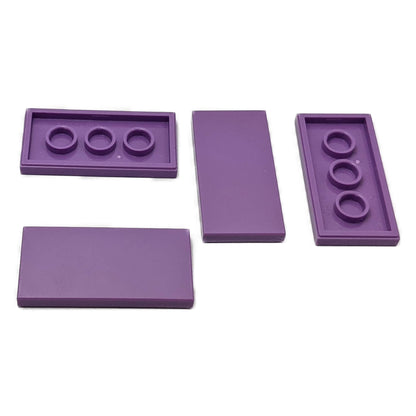 LEGO® Tile 2 x 4 part 87079 medium lavender