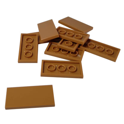 LEGO® Tile 2 x 4 part 87079 medium nougat