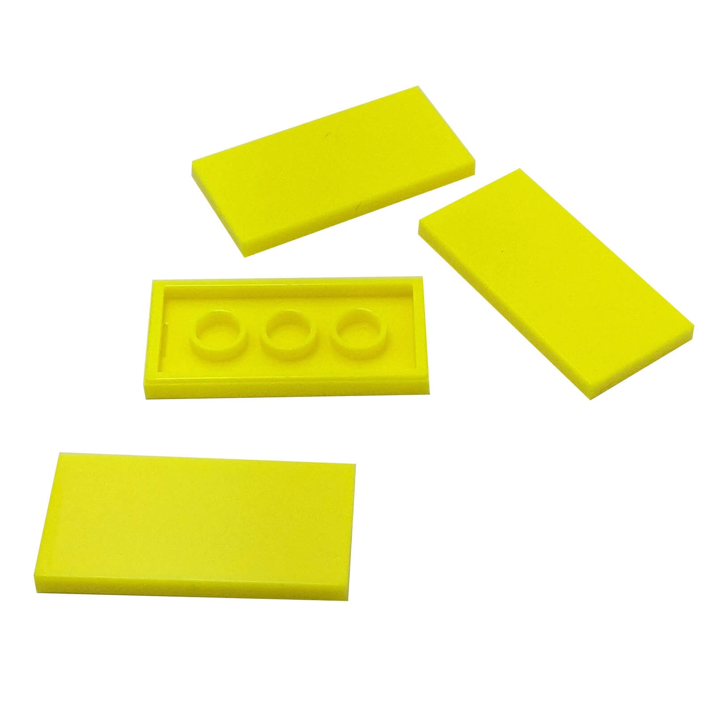 LEGO® Tile 2 x 4 part 87079 neon yellow