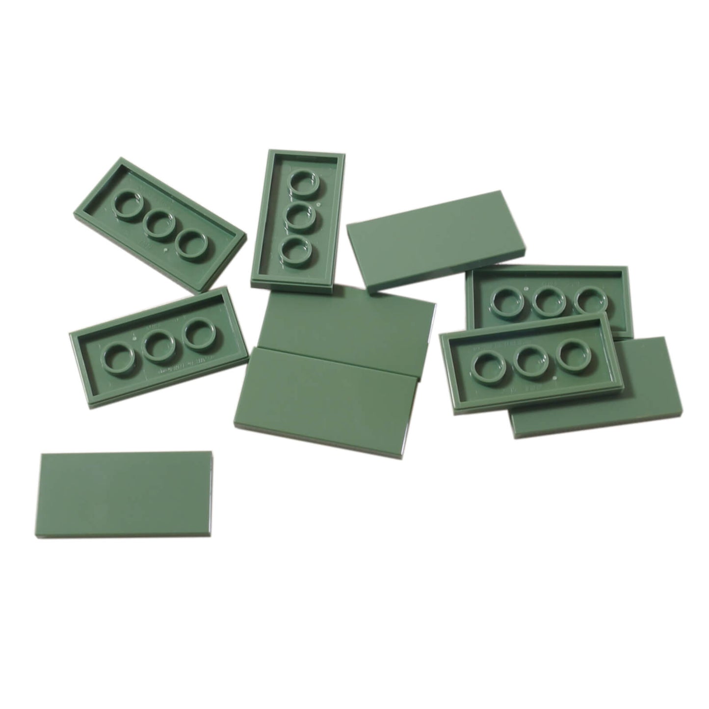LEGO® Tile 2 x 4 part 87079 sand green