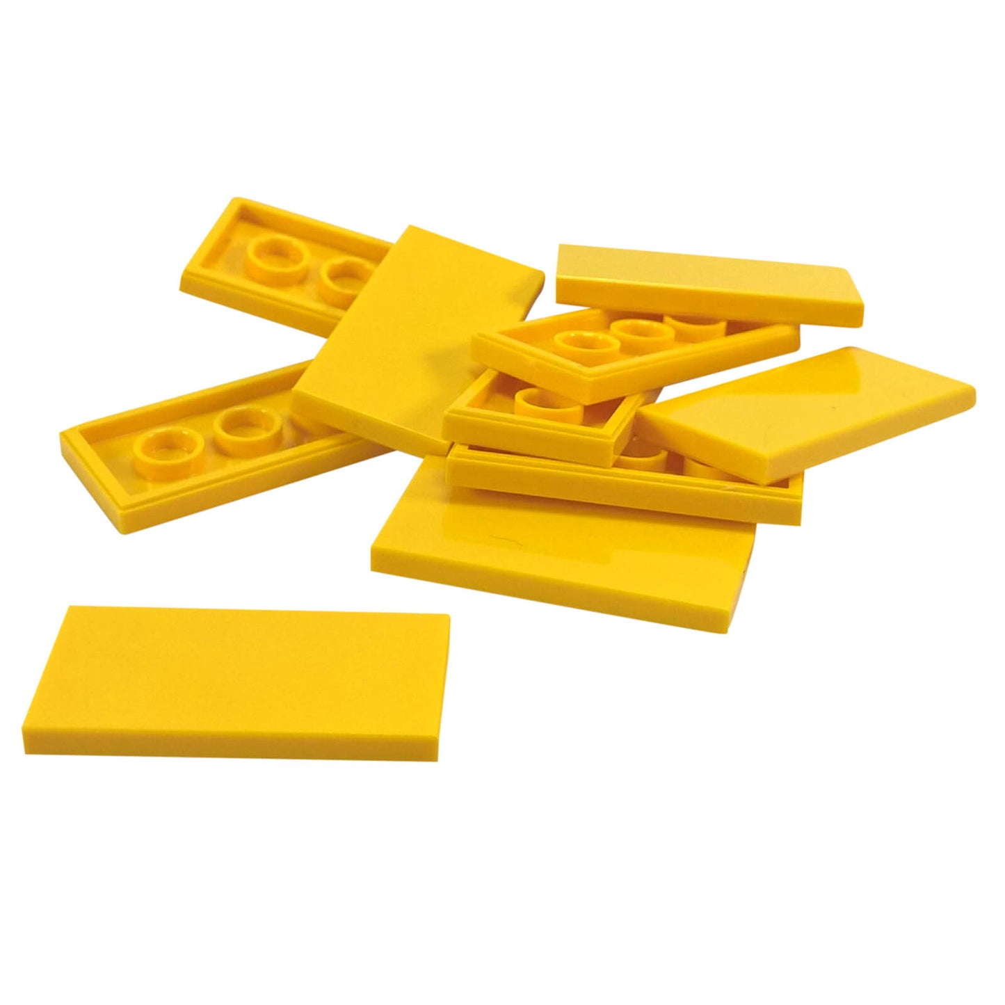 LEGO® Tile 2 x 4 part 87079 yellow