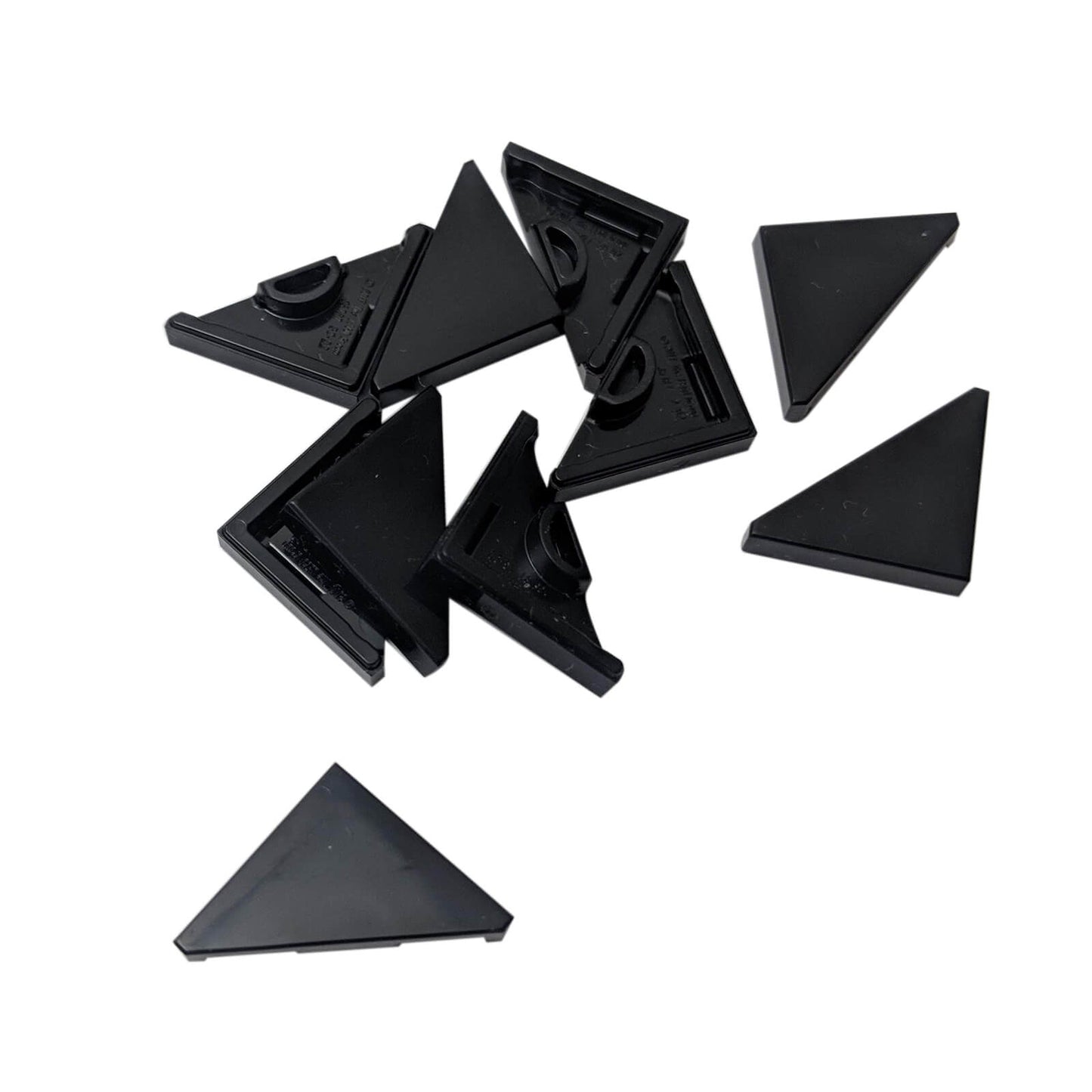 LEGO® modified tile 2x2 triangular part 35787 black angled triangular building tile piece