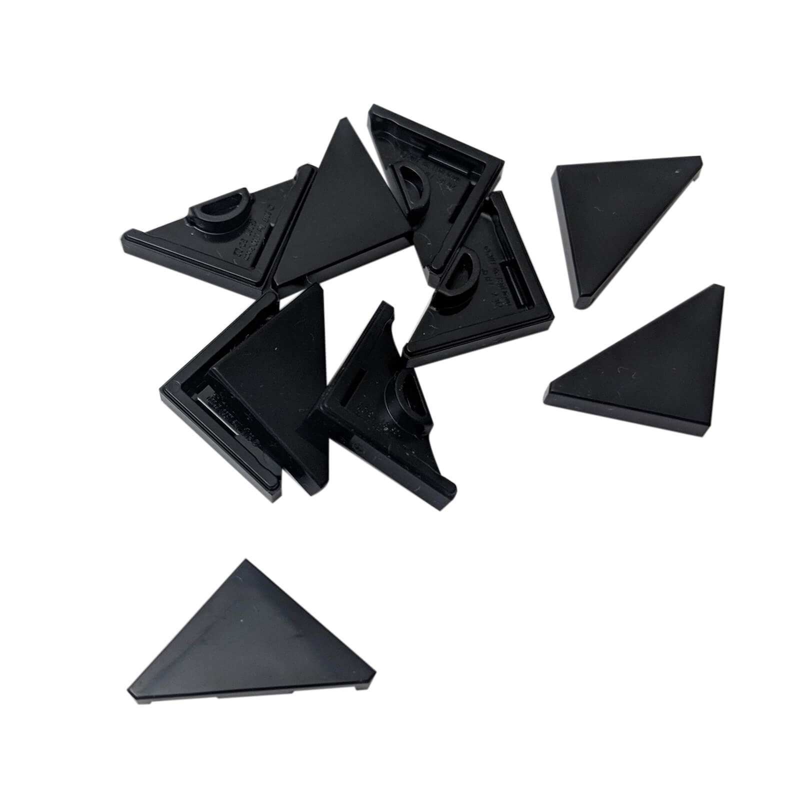 LEGO® modified tile 2x2 triangular part 35787 black angled triangular building tile piece