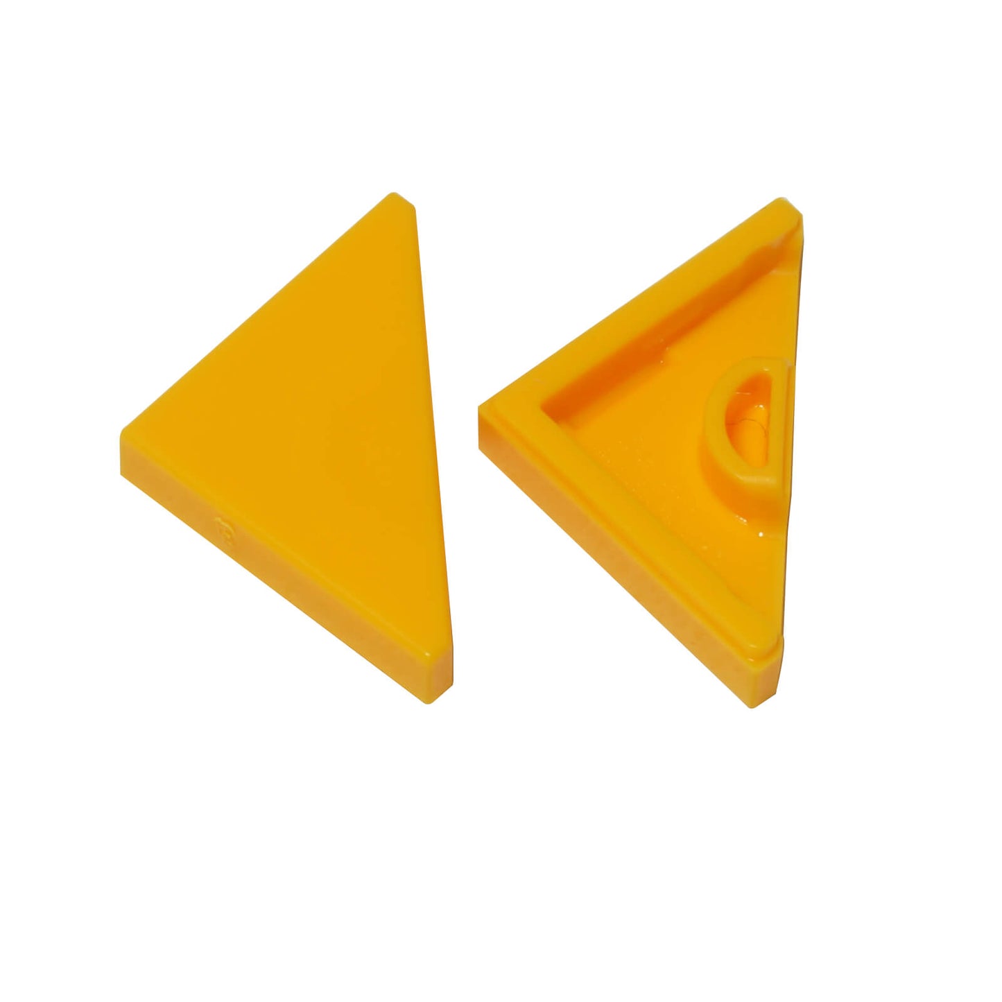 LEGO® modified tile 2x2 triangular part 35787 bright light orange angled building tile piece