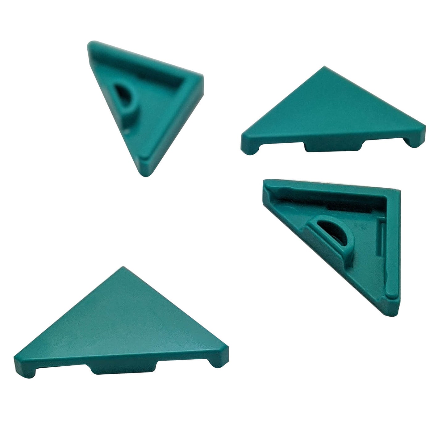 LEGO® modified tile 2x2 triangular part 35787 dark turquoise angled triangular building tile piece