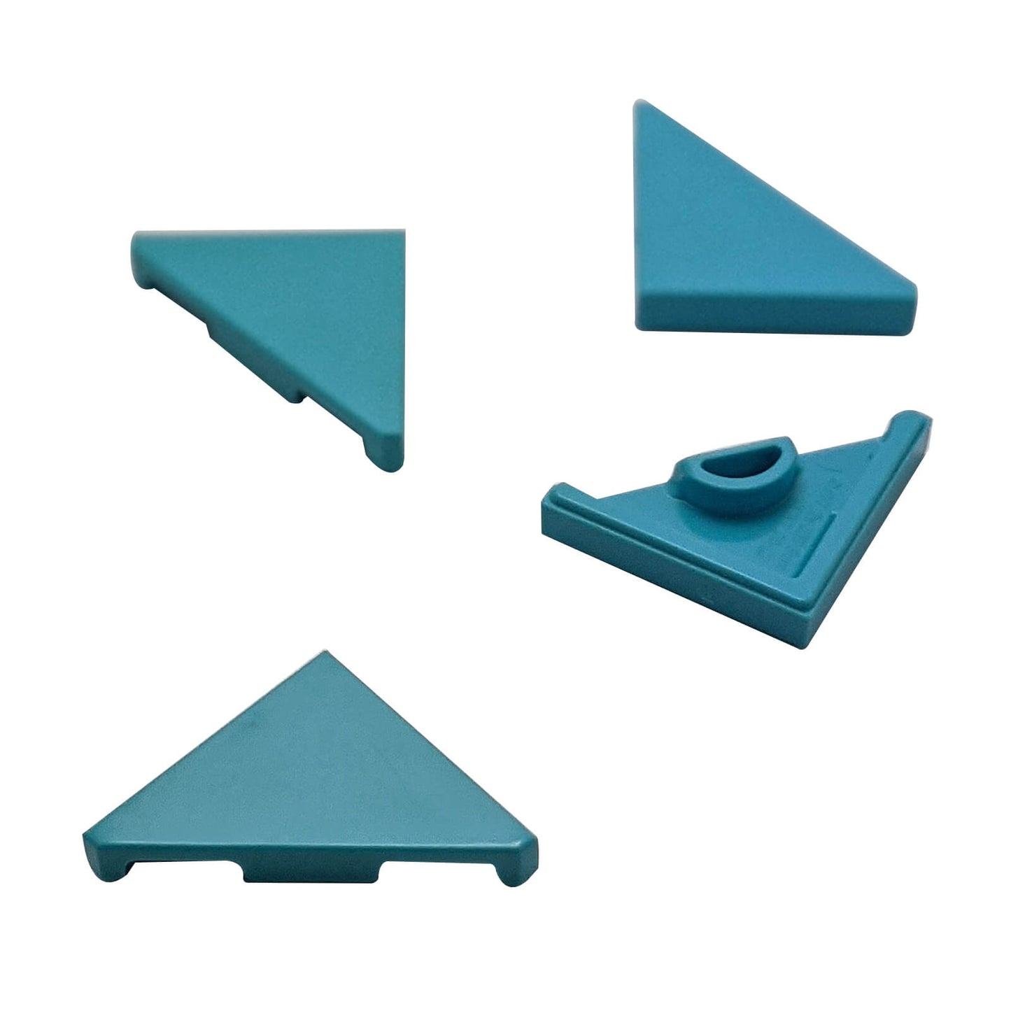 LEGO® modified tile 2x2 triangular part 35787 medium azure angled triangular building tile piece