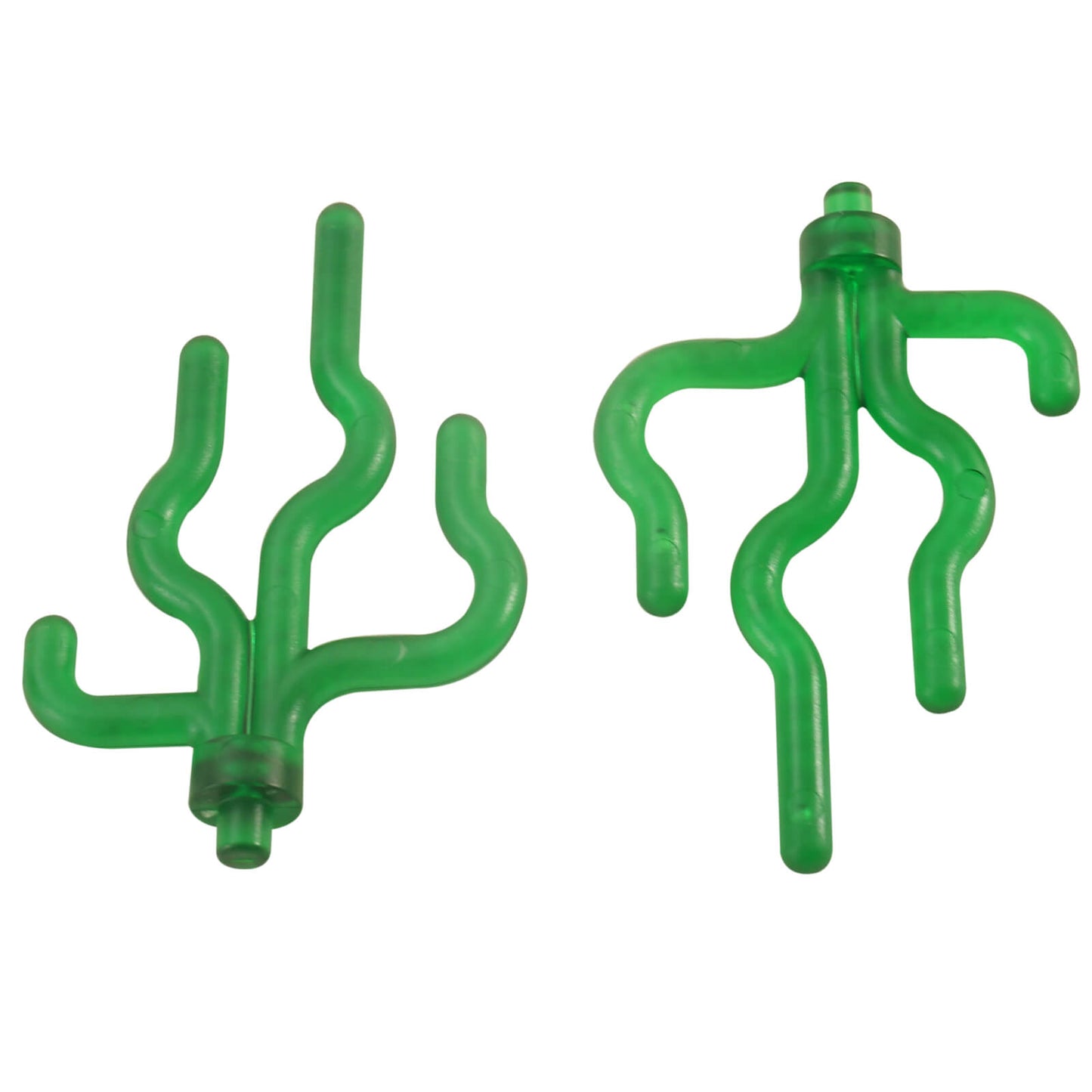Trans green plant sea grass seaweed element for LEGO® underwater scenes, landscapes, and nature builds
