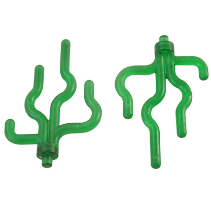 Trans green plant sea grass seaweed element for LEGO® underwater scenes, landscapes, and nature builds
