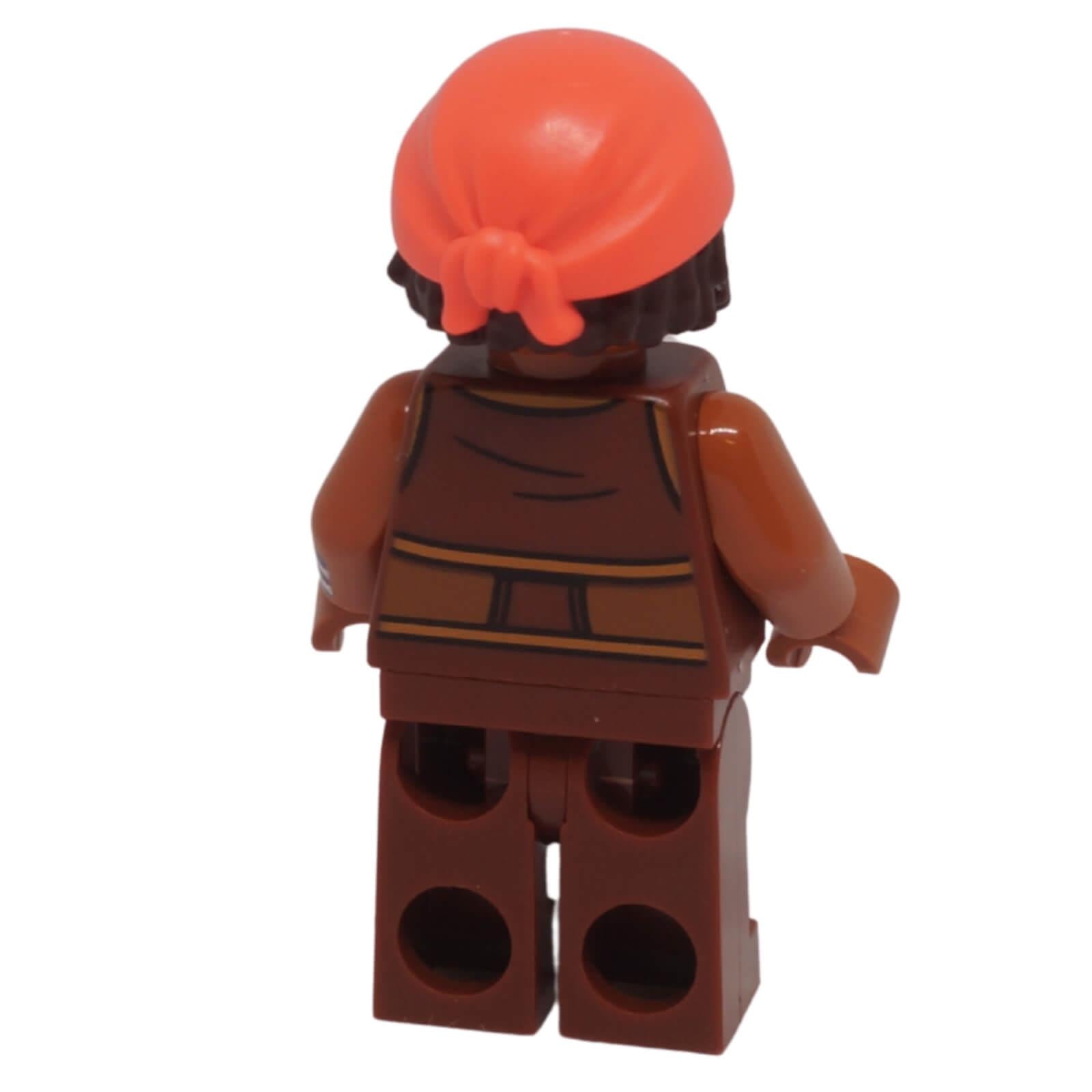 LEGO One Piece Usopp Coral Bandana Minifigure op015 back profile