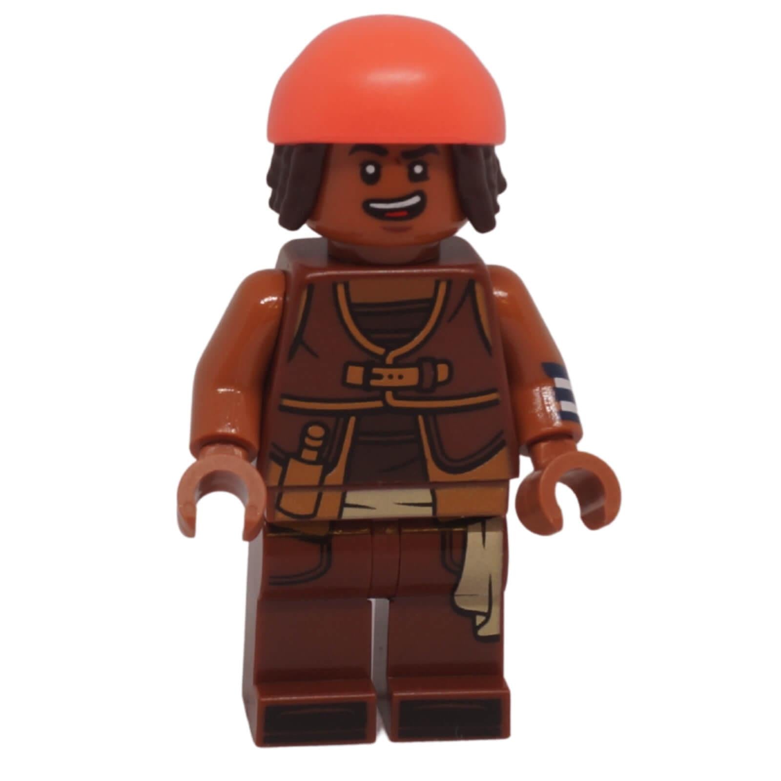 LEGO One Piece Usopp Coral Bandana Minifigure op015, smiling