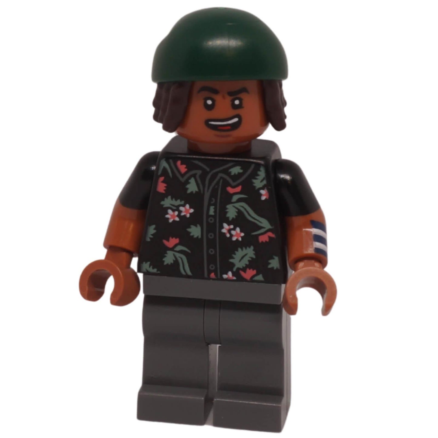 Shop the Usopp Dark Green Bandana Minifigure op008 from LEGO® One Piece set 75638-1 Battle at Arlong Park with detailed printed elements.