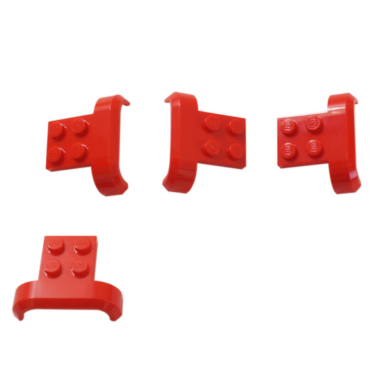 LEGO Vehicle Mudguard 4 x 3 x 1 curved wheel arch part 28326 red