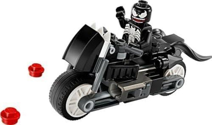 LEGO® Marvel Venom street bike build from polybag set 30679 with black motorcycle and Venom minifigure