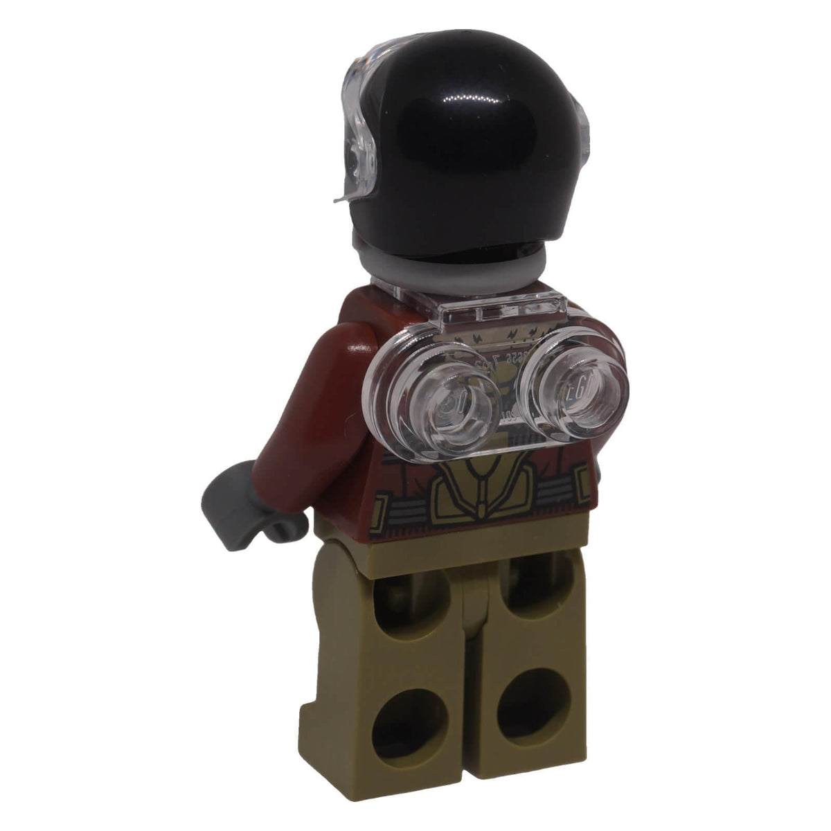 LEGO Vulture sh0775 rear view showing transparent back equipment