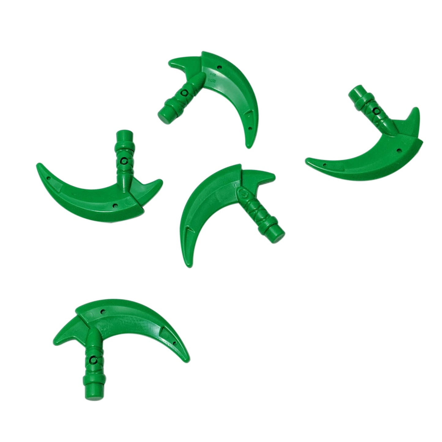LEGO® minifigure weapon hook with bar 37341d bright green accessory piece