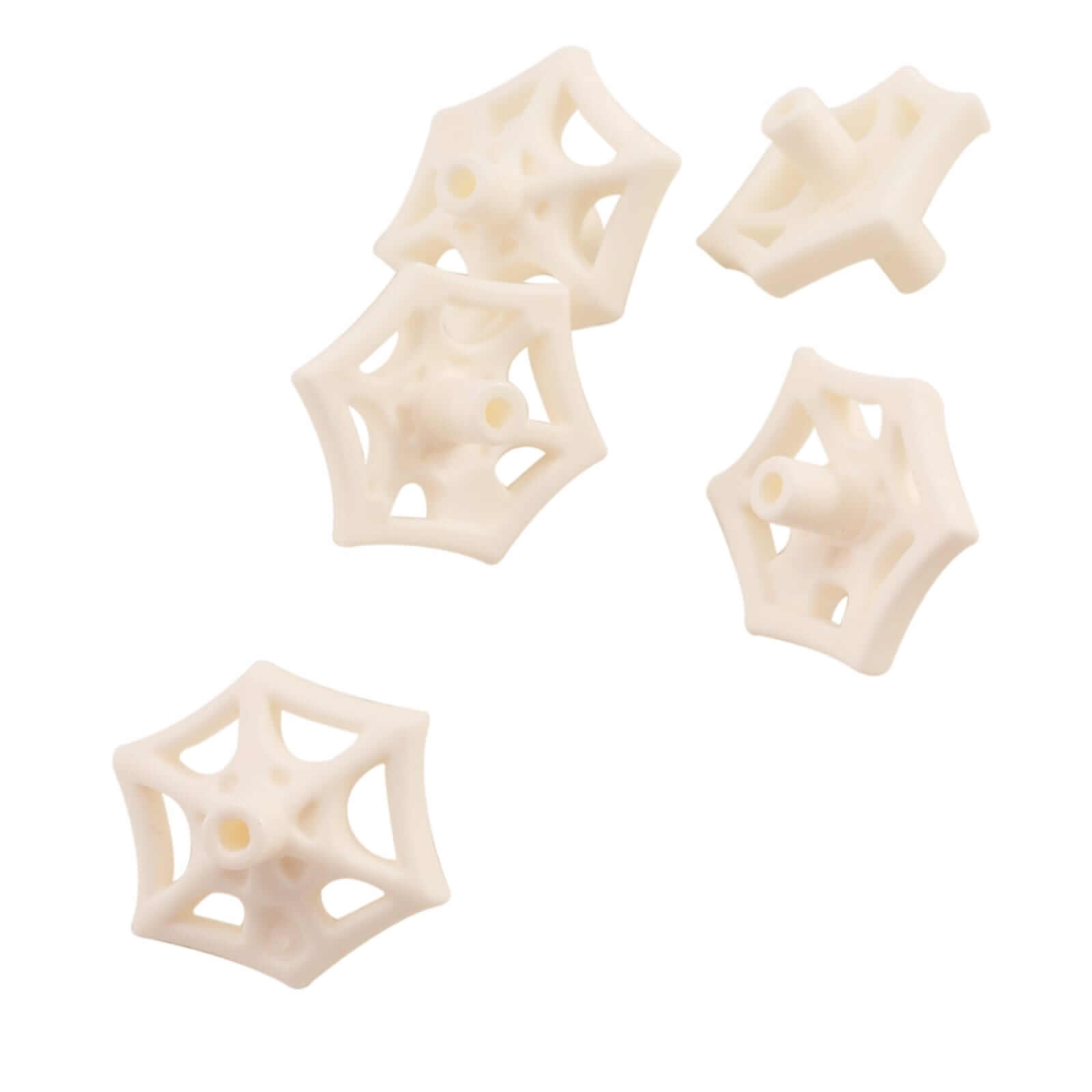 LEGO® minifigura efecto telaraña pequeño 36083d en blanco, pieza accesorio de telaraña