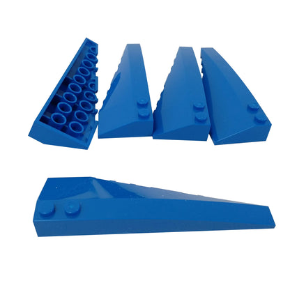 Blue LEGO® Wedge 10 x 3 Left part 50955
