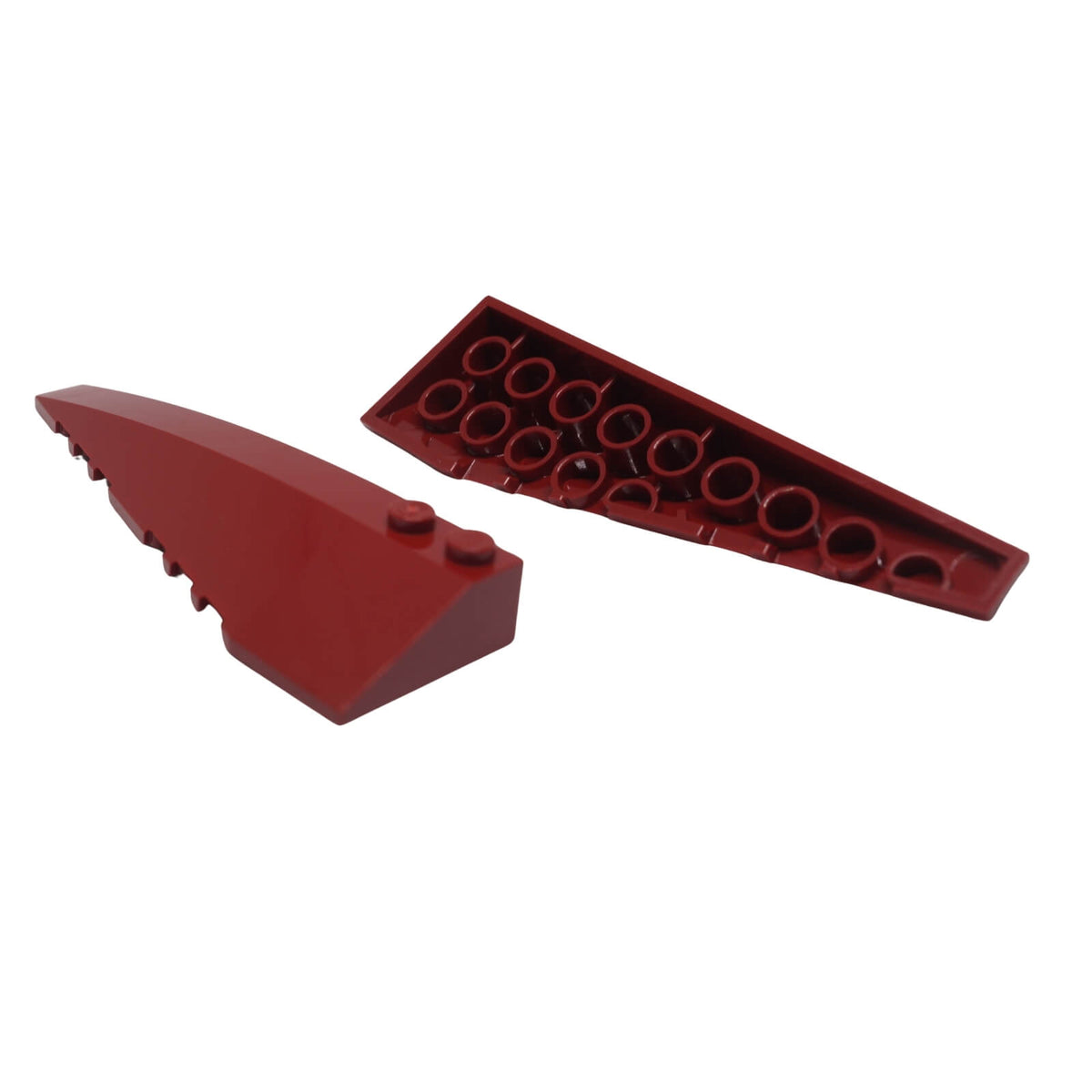 Dark red LEGO® Wedge 10 x 3 Left part 50955