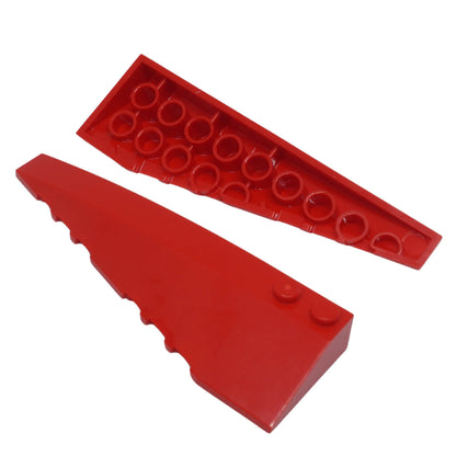 Red LEGO® Wedge 10 x 3 Left part 50955